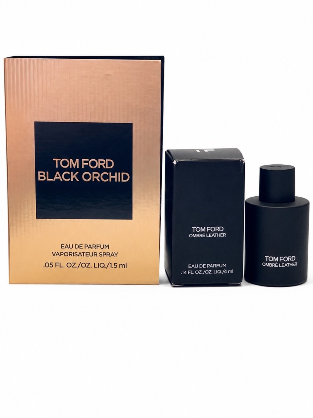 🌟 Tom Ford Ombré Leather 4 mL Mini & Black Orchid EDP-NIB